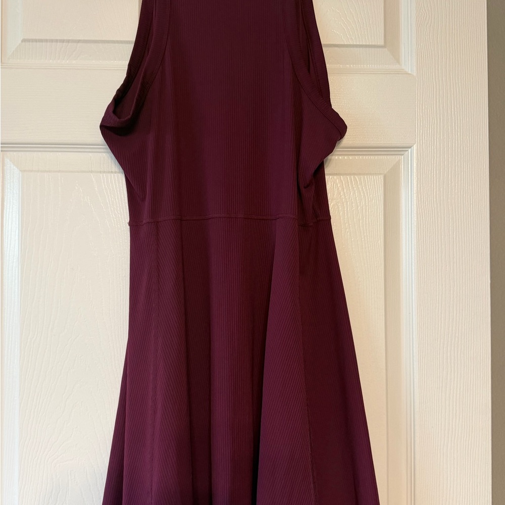 Nike Women's Maroon Sleeveless Dress - Picture 2 of 3